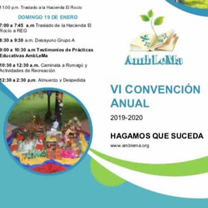 VI Convención Anual de Fundación  AmbLeMa